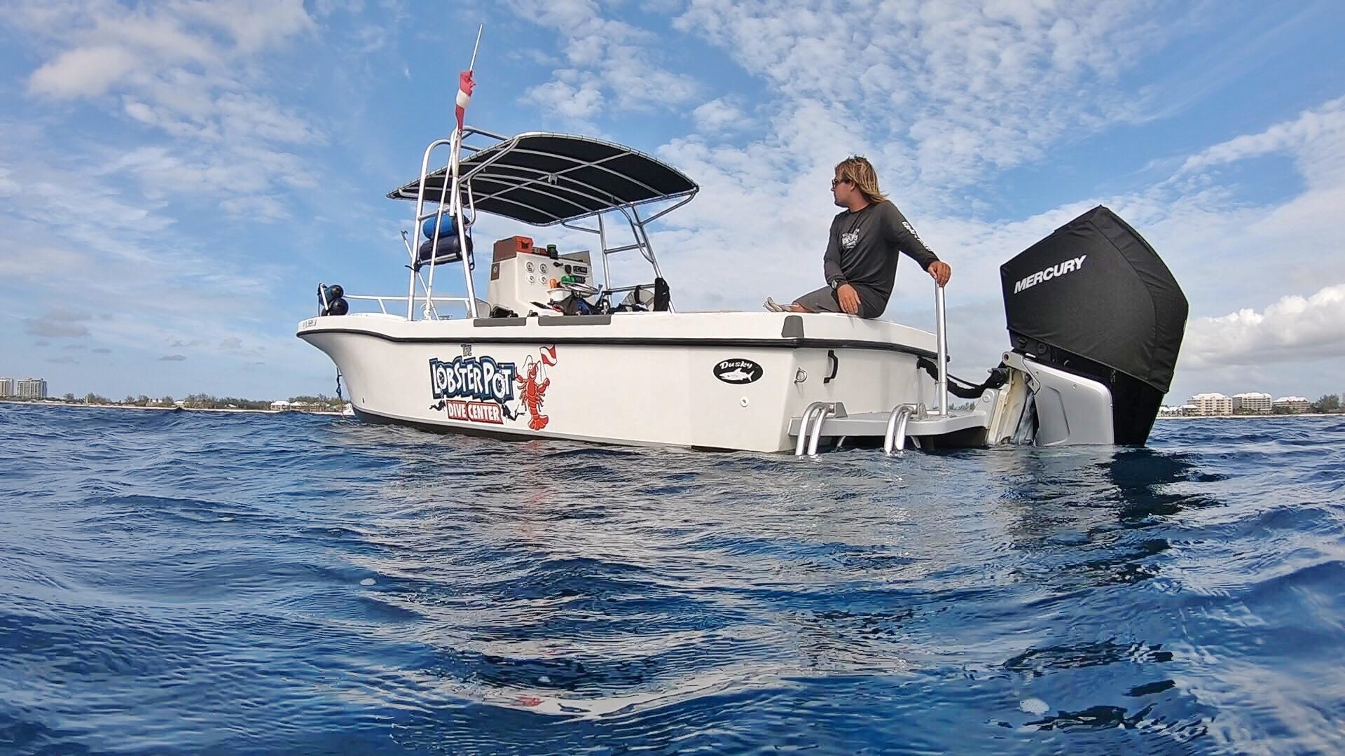 The Boat at Lobster Pot Dive Center